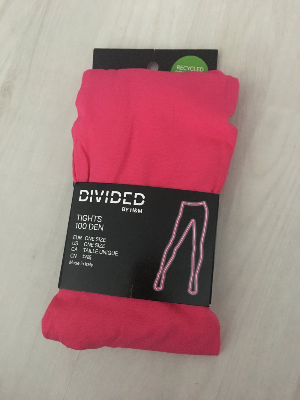 Divided H&M Tights Strumpfhose pink 100den 