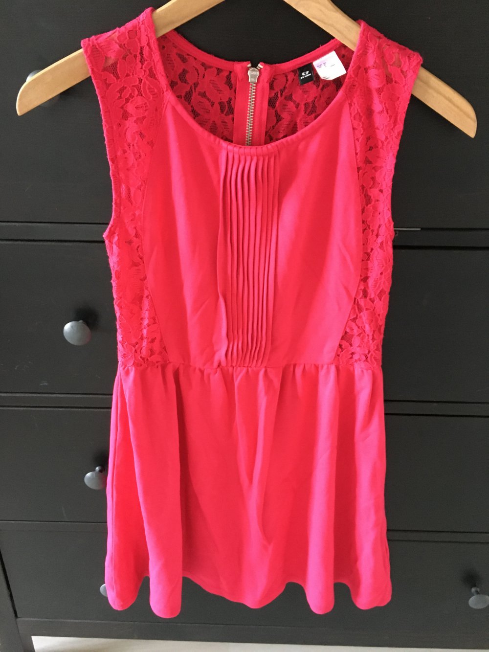 Kleid festlich pink kurzes Kleid sommer 36 H&M Divided