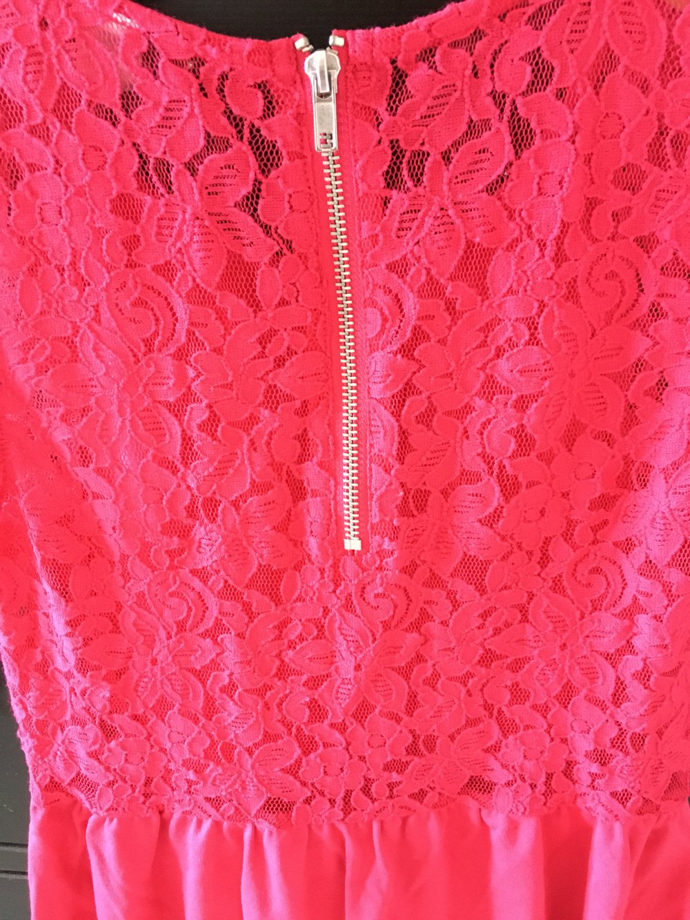 Kleid festlich pink kurzes Kleid sommer 36 H&M Divided