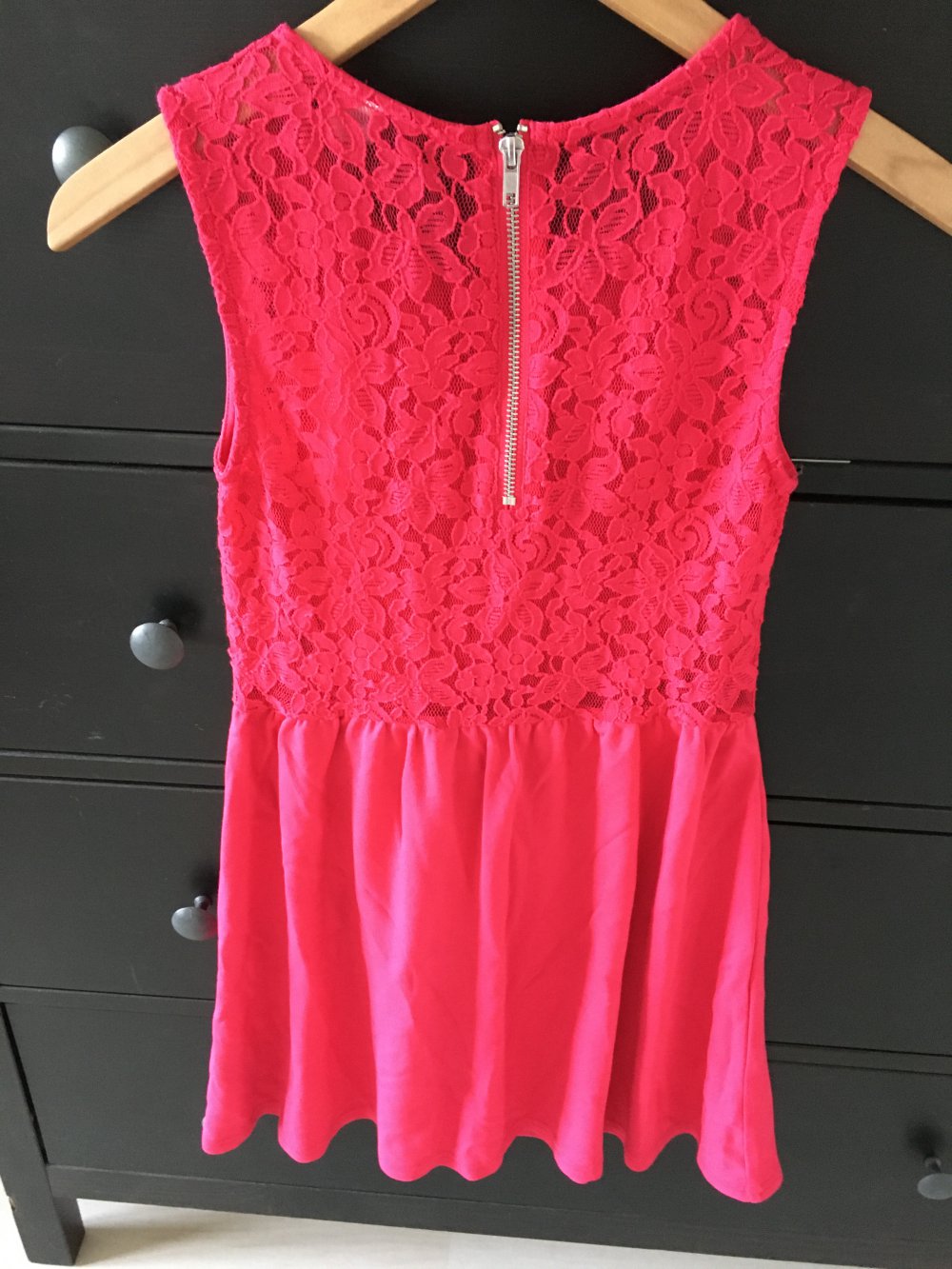 Kleid festlich pink kurzes Kleid sommer 36 H&M Divided