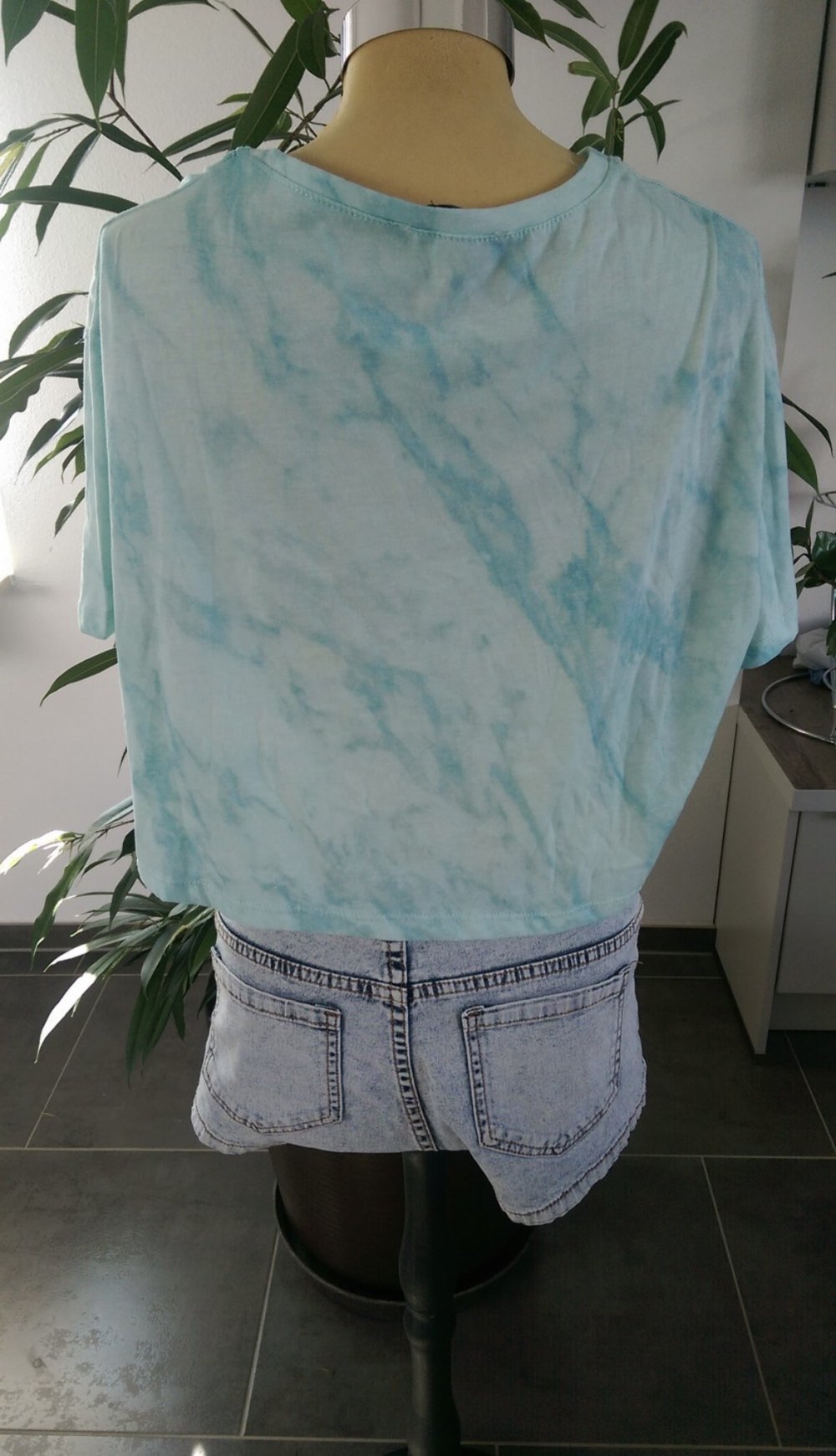 Joie Batik Bauchfrei Top style cannabis Druck