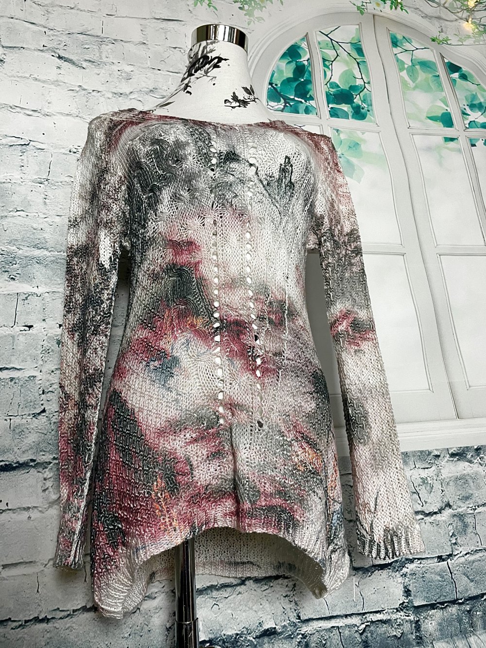 Leichter Frühjahrs strick Pullover 