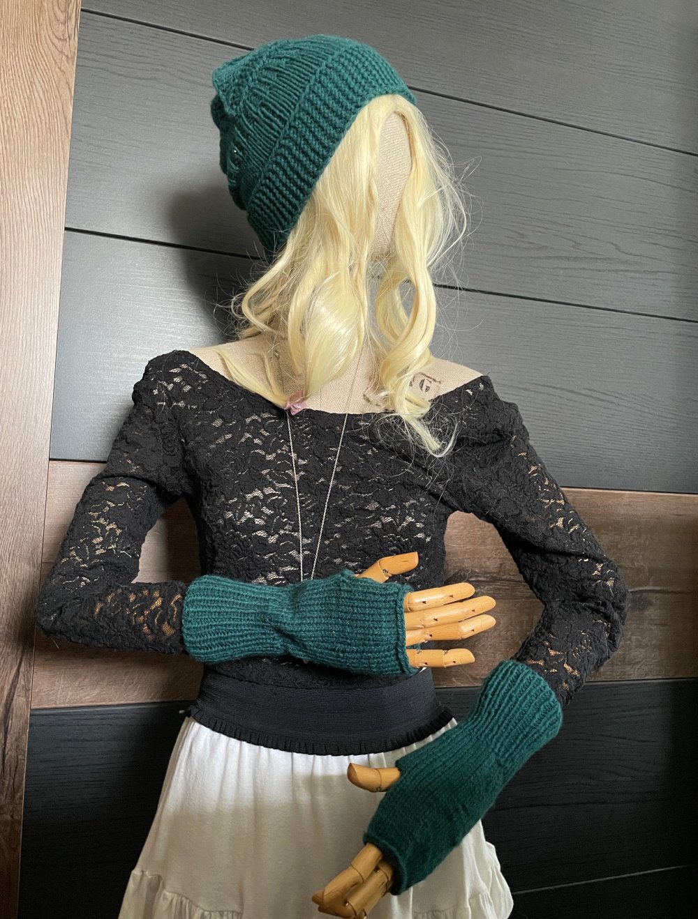 Kuschel warme Hand Stulpen Kawaii süß Neko Japan K-P