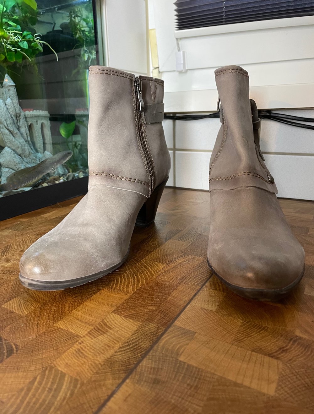 Marco tozzi stiefeletten „Leder Optik“