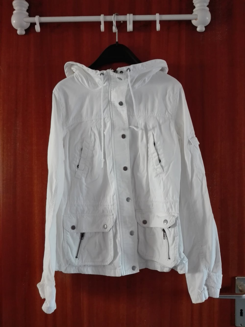 Weiße Sommerjacke 40 H&M