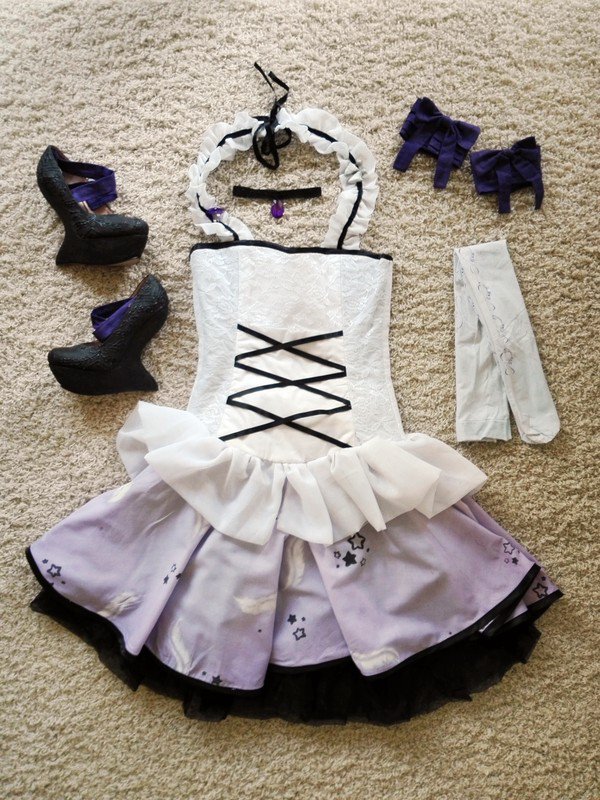 Duchess Swan Kleid Kostüm Cosplay Ever After High Prinzessin Ballerina Halloween Karneval Fasching