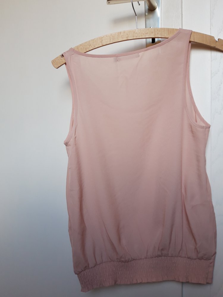 Romantik Top mit Schleife rosa rose 34/36