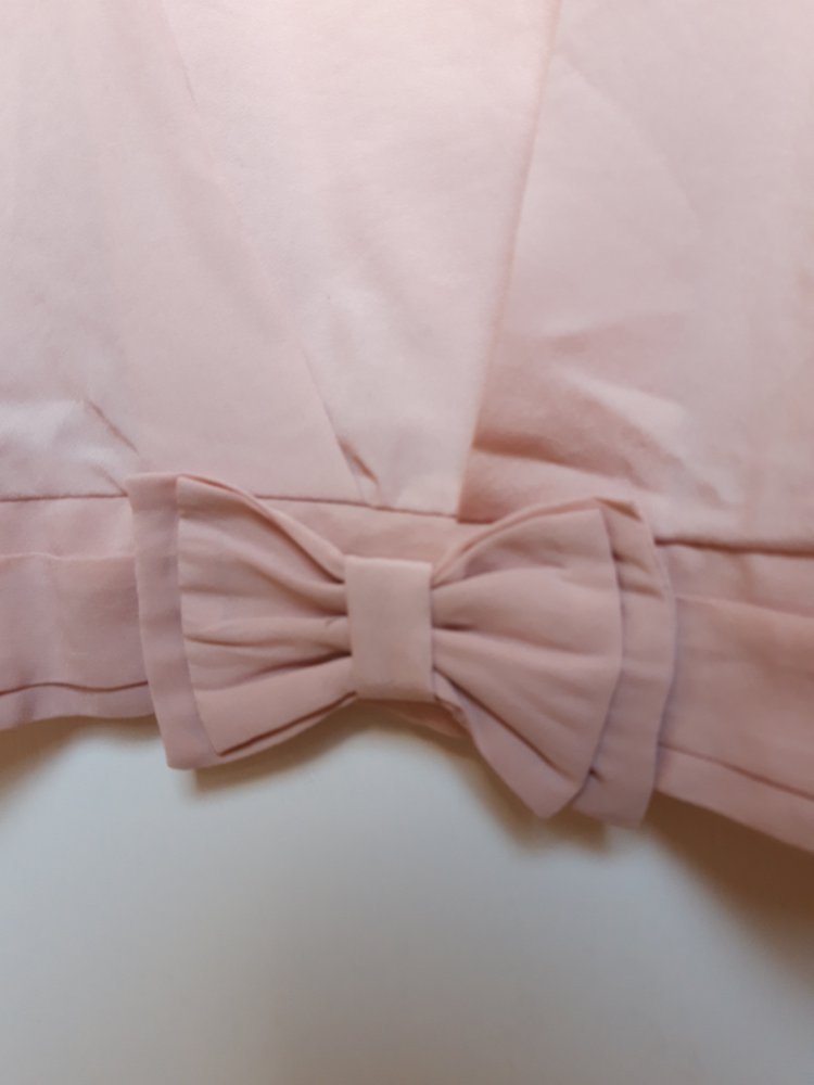 Romantik Top mit Schleife rosa rose 34/36