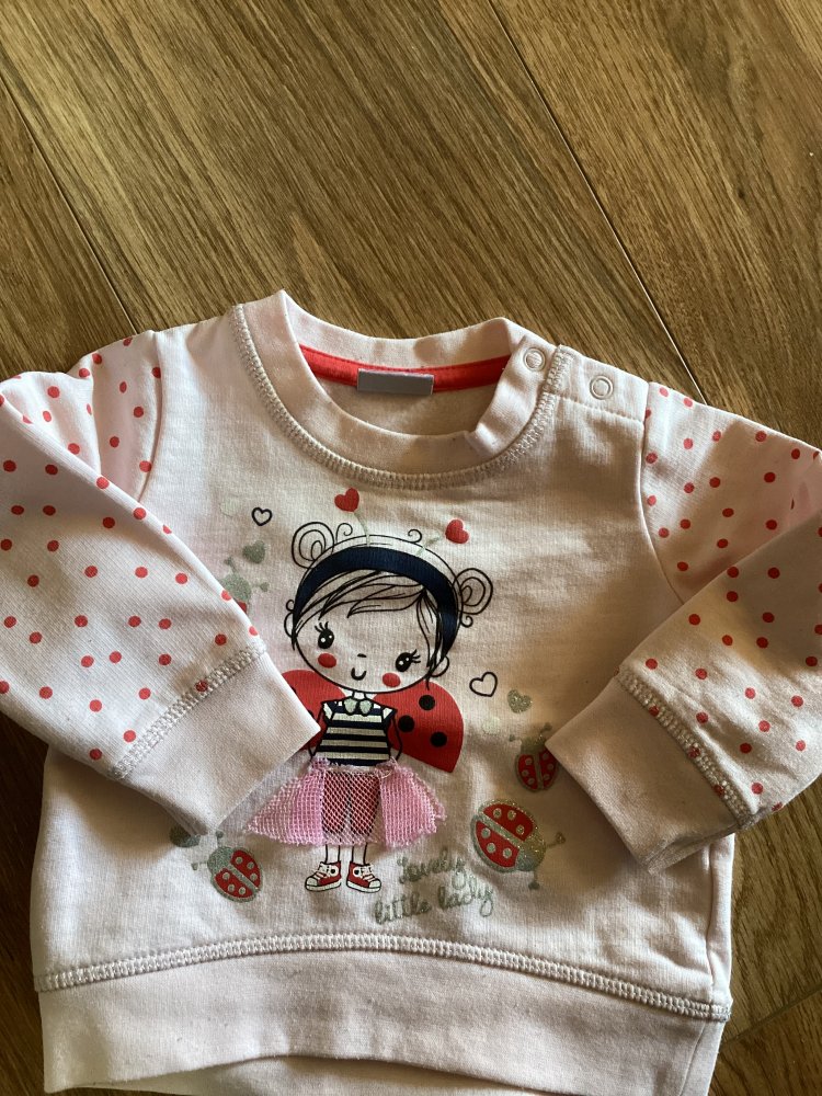 süßer Marienkäferpullover gr.68