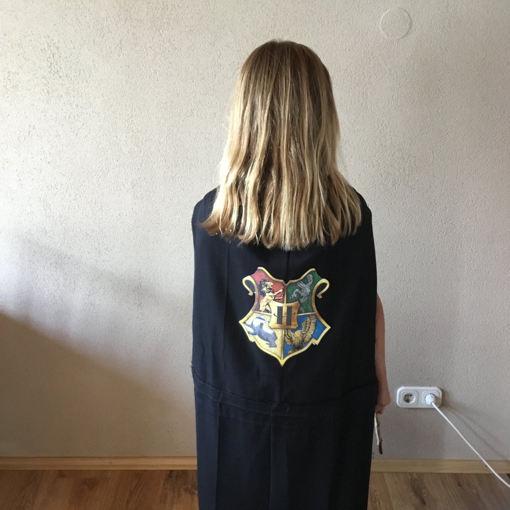 Handmade Harry Potter Umhang tragbar für Kids ab 9 Jahren