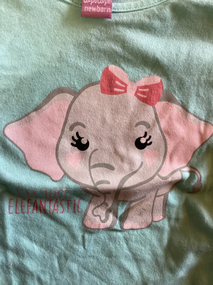 süßes Elefantenshirt gr.74