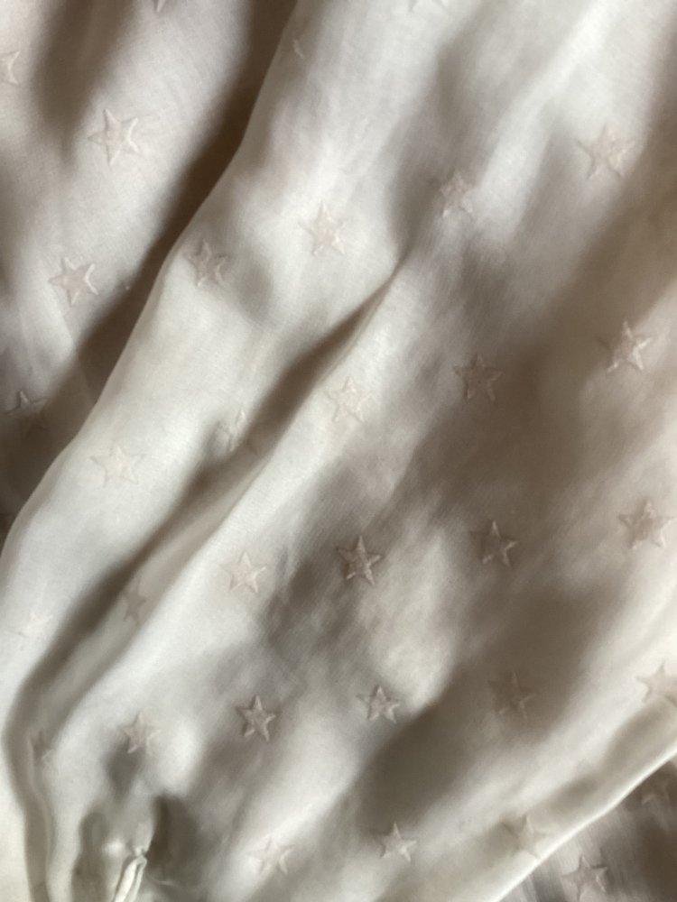 Tom TAilor schöne transparente Bluse gr.34 mit Sternen