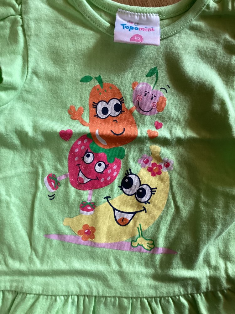 süßes Shirtkleid gr.80