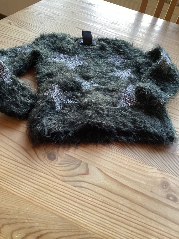 flauschiger Pullover gr.92