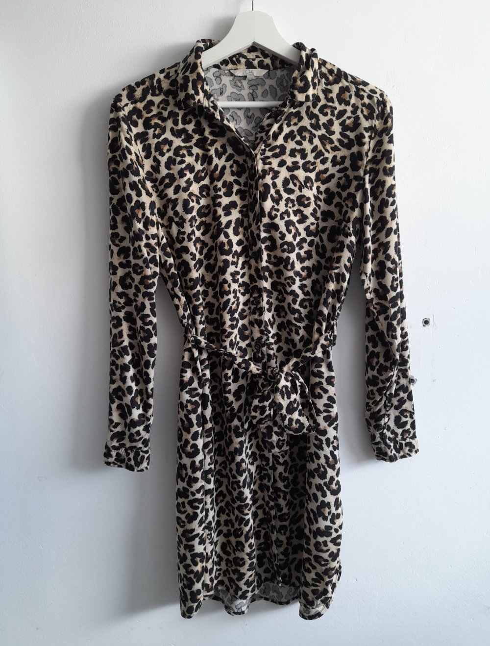 Leopardenkleid Sommer 38