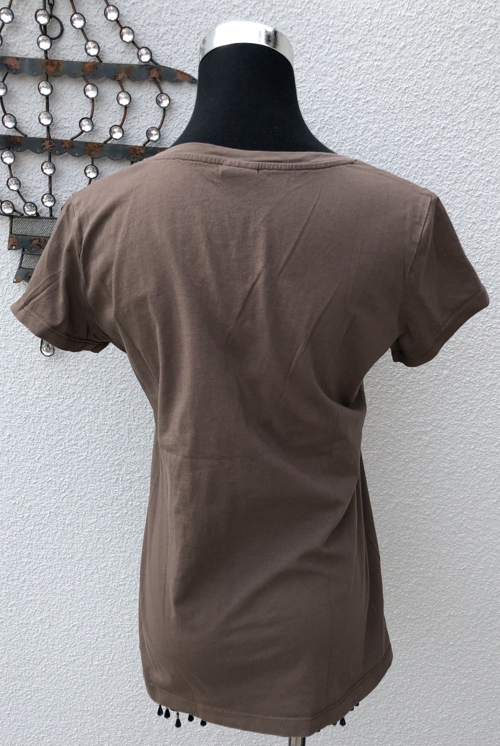 Esprit, T-Shirt, San Francisco Logo, braun, Gr. M