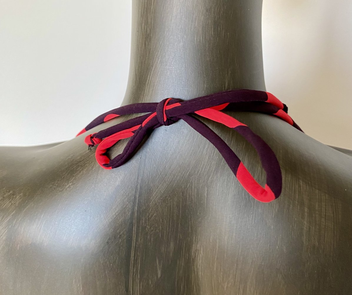 Rachel Pappo, Bikini Set 3-teilig, rot/schwarz, gepunktet, Gr. 40/80B