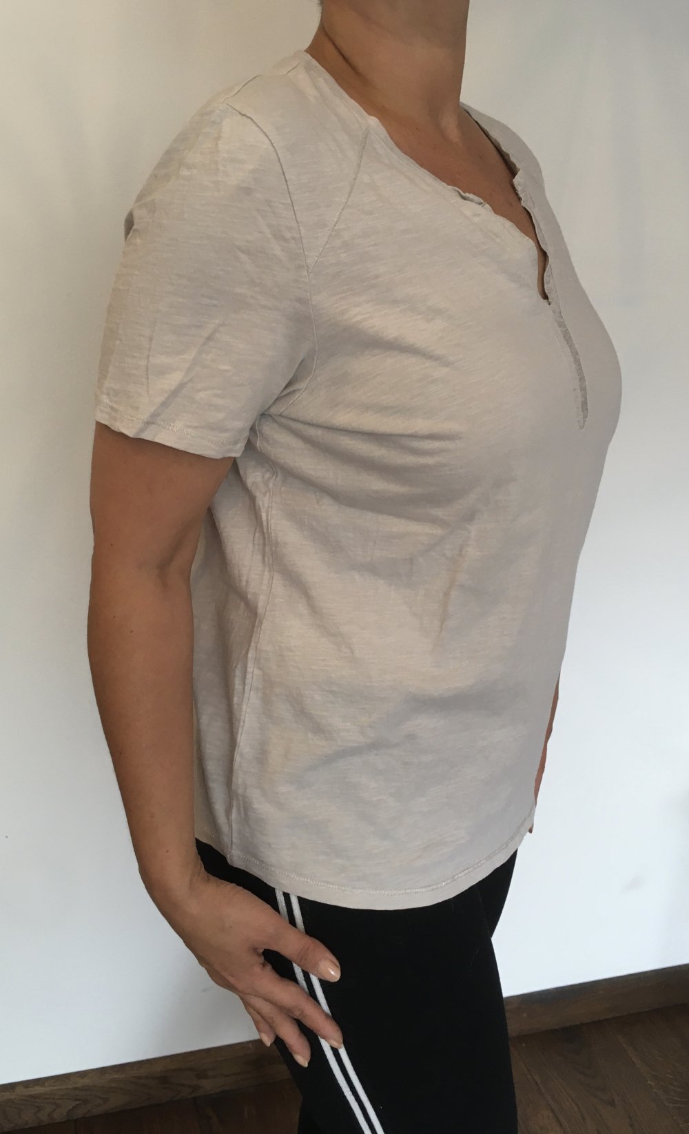 Gerry Weber, Shirt, kurzarm, hellkhaki, Gr. 42