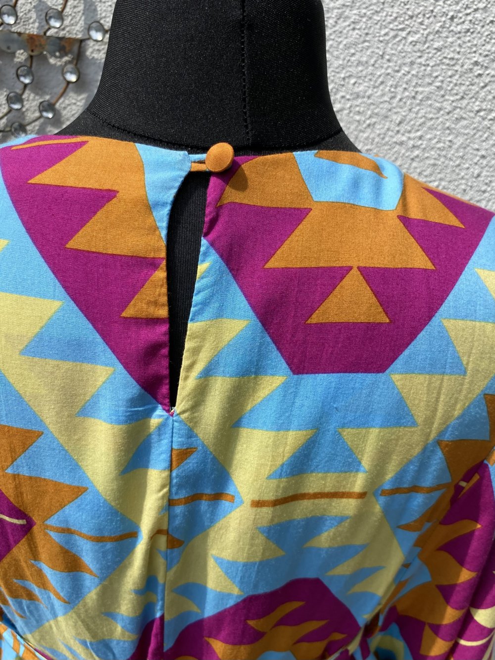 Feather & Find, Neu, Maxikleid, Bali, Boho, Aztec Muster, onesize