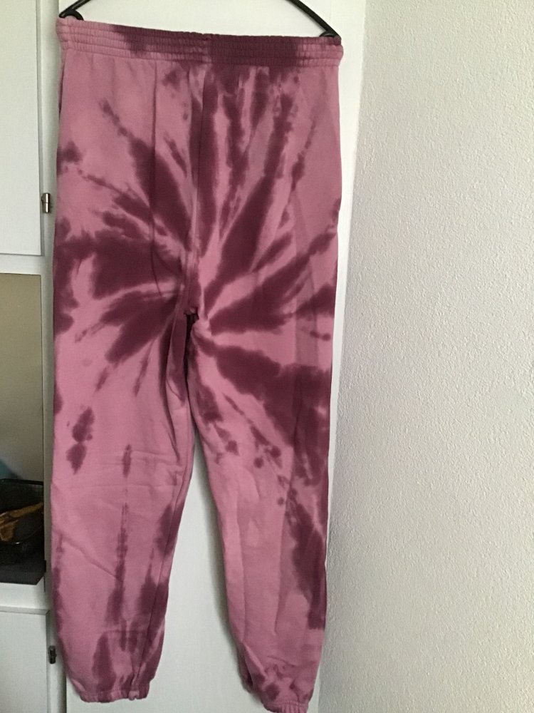 Pinke Batik-Jogginghose