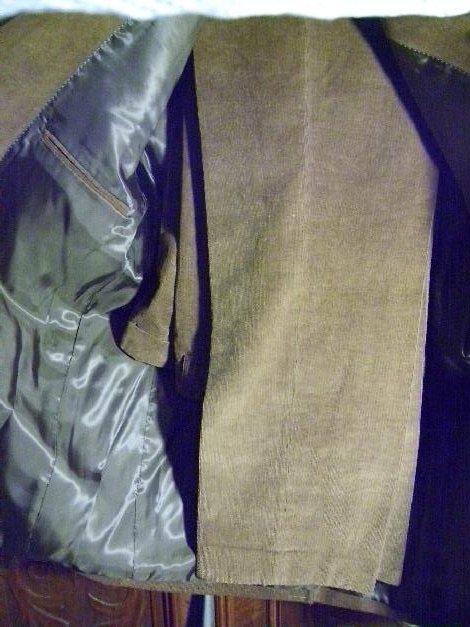 Montego Cordanzug Anzug braun Gr. 102 von Peek & Cloppenburg NEU!