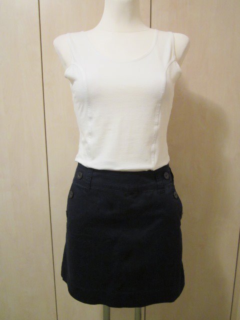 Marineblauer Minirock Gr. 38