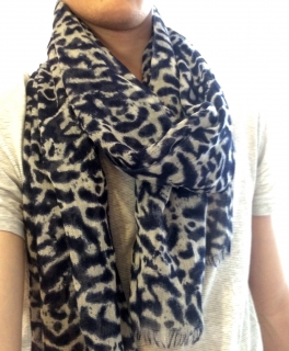 Zara Men - Leopard - Schal