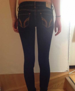 hollister super skinny jeans 0r
