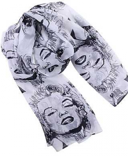 Damenschal XXL Tuch Marilyn Monroe