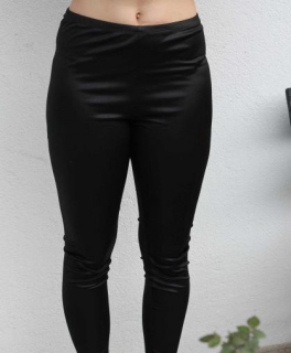 Glänzende, beschichtete Leggings