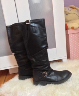 Gamba Leder Bikerboots 