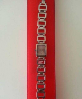 Silberne S.Oliver Uhr - wie neu!