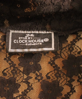 Schwarzes Spitzen Bolero