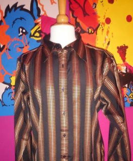 Hippie 70er Herrenhemd