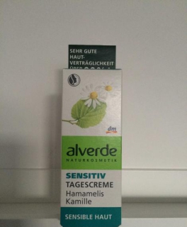 Alverde Sensitiv Tagescreme Hamamelis Kamille