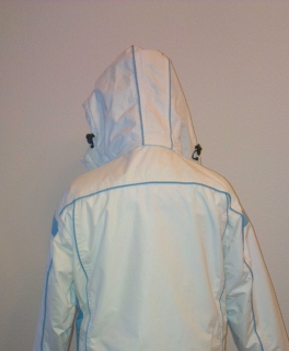 Nordal Winter Skijacke weiß blau