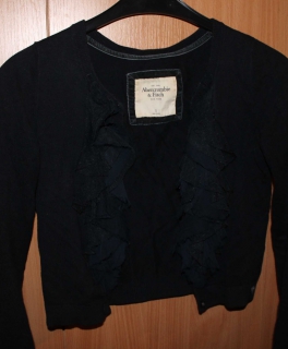 Neue A&F Weste in schönem dunkelblau 