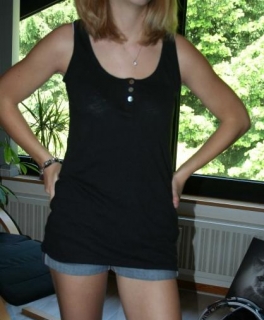 Tally Weijl Top mit Knöpfen