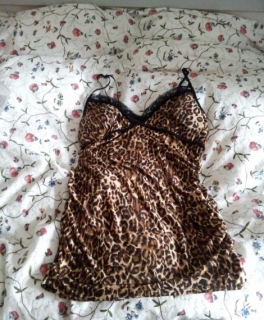 Longtop mit Leomuster gr. 42