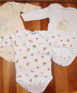 Baby Body 3xStück Größe 56/58