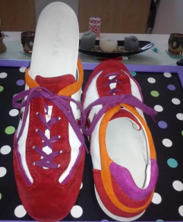 HOGAN Leder - Sneakers Gr. 39 (herausnehmbare Einlegesohle)