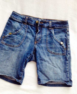 Jeans Hotpants mit schöner Waschung