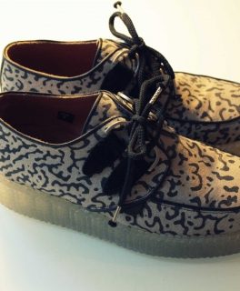 Underground Creepers Shoes Schuhe Boots Plateau England Fashion