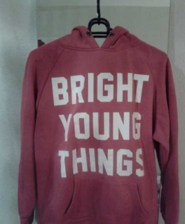 Flauschiger pinker Hoodie von Bikbok