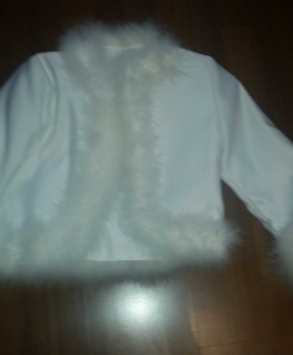 Bolero zum Kommunionskleid Gr.134