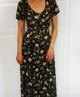 Schönes Vintage Bohemian Style Kleid in gr. 38