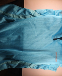 hellblaues Manguun Sport Tshirt für Frauen