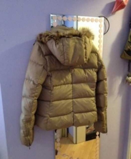 Hallhuber Daunenjacke mit Fellkapuze