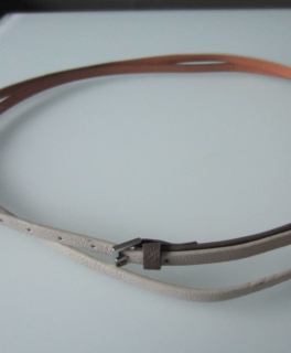 intimissimi Ledergürtel Gürtel beige