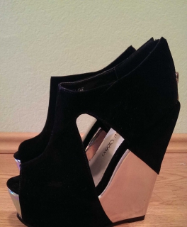 ASOS wedges high heels neu 